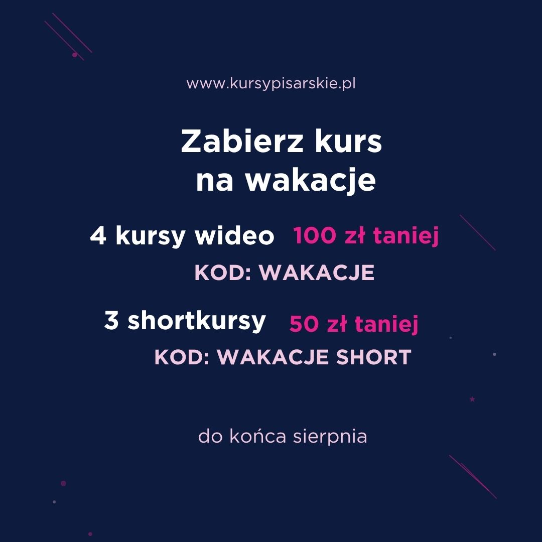 Zabierz kurs na wakacje
